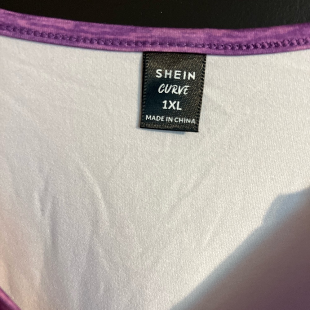 SHEIN Curve Women's Violet Bra